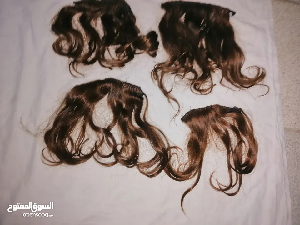 وصلاة شعر طبيعيه عدد اربع