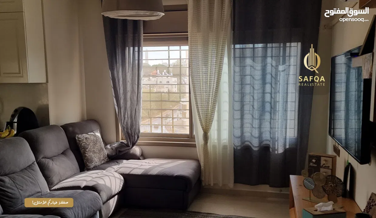 شقة للبيع بموقع مميز قريب لوسط البلد  مع اطلالة