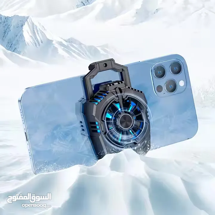 Hoco GM10 Cooling Mobile Phon قطعة تبريد لاجهزة الموبايل للاعبين الببجي و اللعاب الالكترونية من هوك