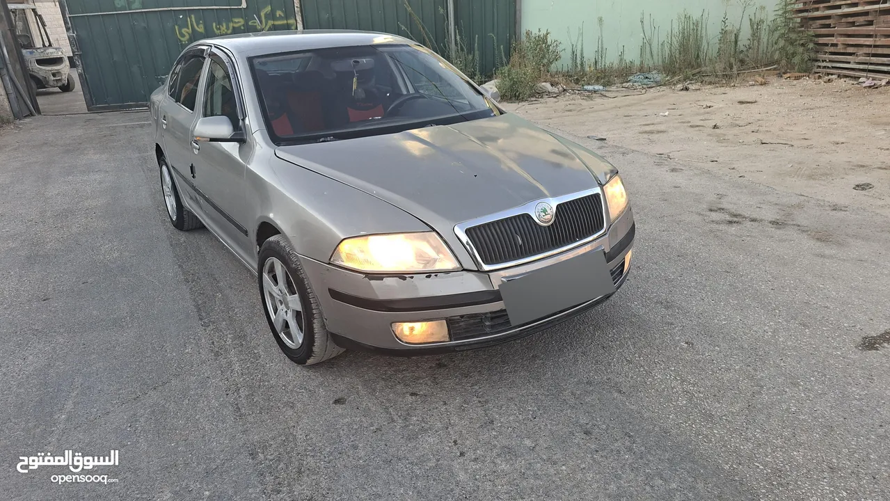 سكودا نيو موديل 2008ديزل _ماتور 1900تربوا_غيار عادي فحص نظيف وسعرحرق كاش وقت المعاينة قطارة سوللر