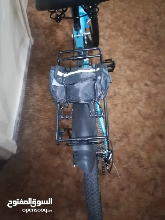 بسكليت جنط 26 لون ازرق قابل للطوي بحاله الوكاله ولا خدش مع الكفاله 1 سنه إقرأ الوصف bike
