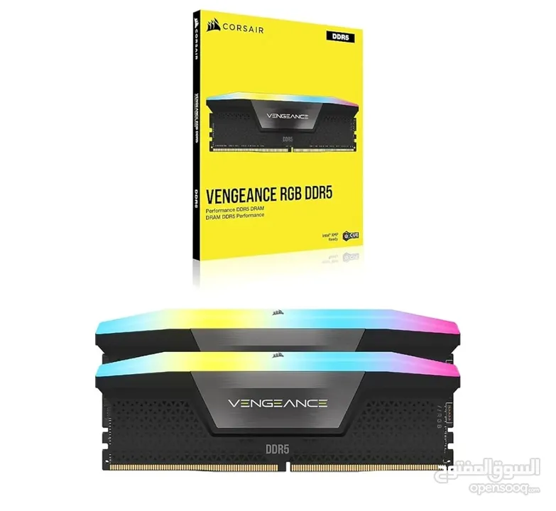 VENGEANCE RGB DDR5 RAM 32GB عرض لفترة محدودة طلب مسبق Pre Order