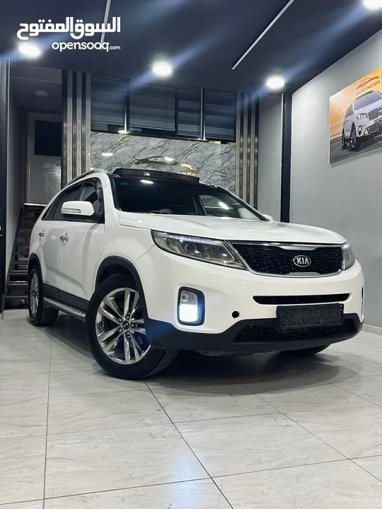 كيا سورنتو 2013 فل اضافات مسكر اضافات