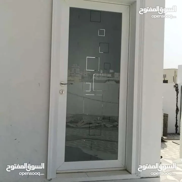 شبابيك المنيوم - تفصيل - تركيب المنيوم - شباك المنيوم فلسطيني