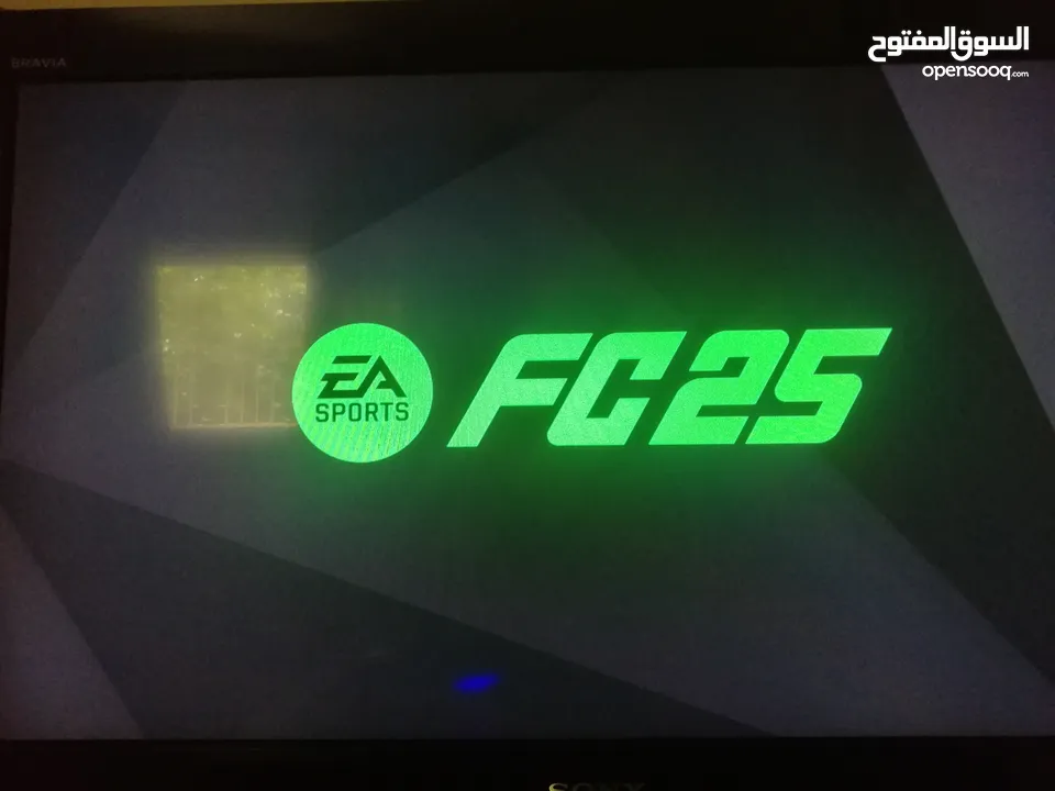 لعبه FC25 ب شكل حساب على PS4