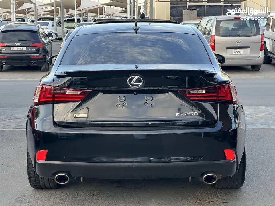 لكزس IS250 V6 F-SPORT موديل 2014 فل اوبشن دفع خلفى