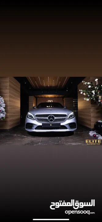Mercedes c200 Amg كامل الإضافات بوضع الشركة