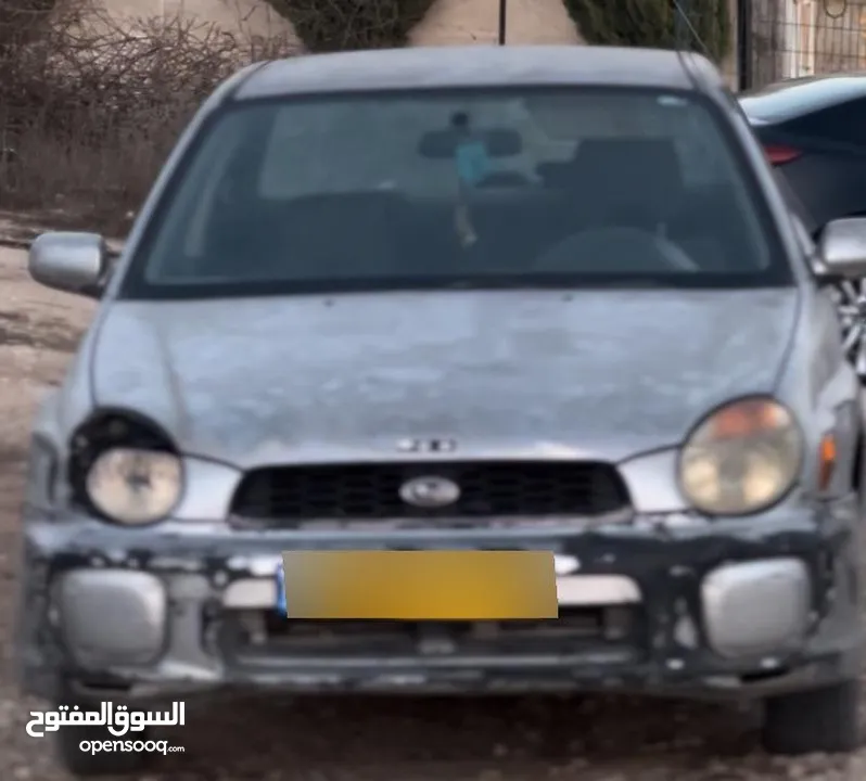 السياره صار فيها حادث قويي