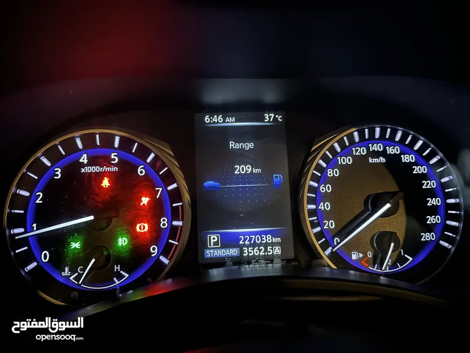 انفنتي Q50S خليجي 6 سلندر 3.7