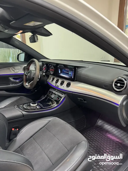 Mercedes E200d 2018 متور 2000 ديزل فحص ممتاز