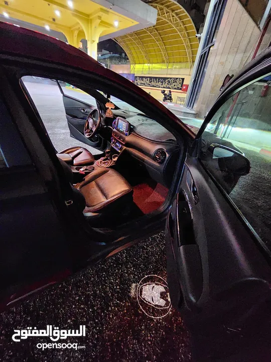 هيونداي كونا ايرون مان 2019 فل الفل  رمادي مطفي  20 ألف كم  - فحص ممتاز