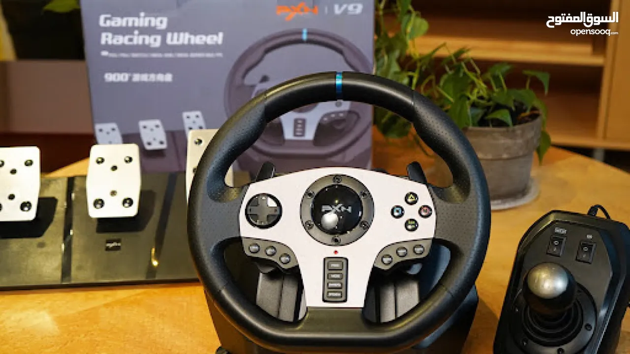 PXN V9 Racing Wheel with Manual Shifters and 3-Pedal and best condition  Only used for 3 months  you