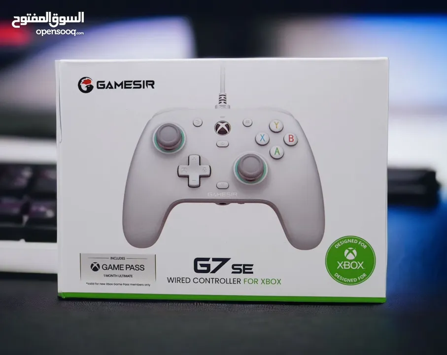 يدة اكسبوكس مغناطيس GAMESIR G7 SE مع اشتراك مجاني گيم باس شهر كامل وضمان فحص اليده امام المندوب