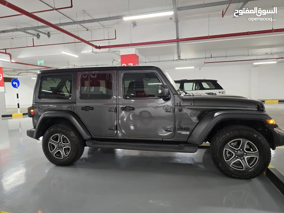 Jeep Wrangler model 2021 Gulf Specifications