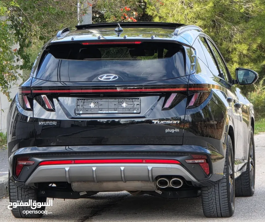 هنداي توسان ان لاين هايبرد بلج ان . 4×4 2023 ترخيص 2022