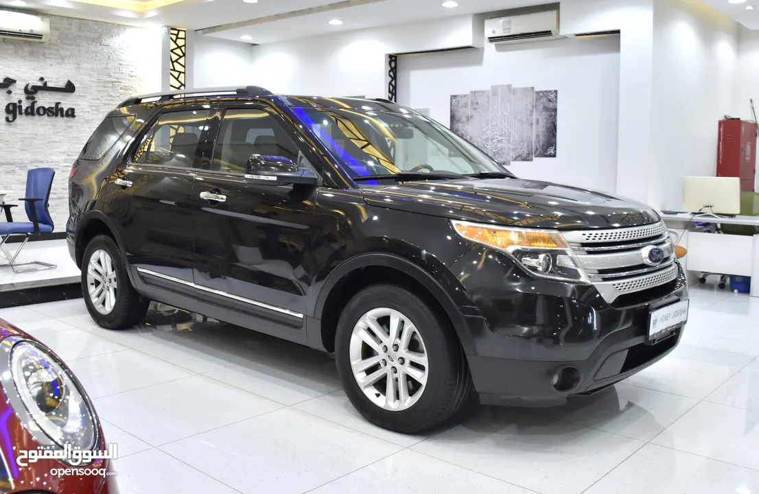 Ford Explorer XLT 4WD ( 2015 Model ) in Black Color GCC Specs