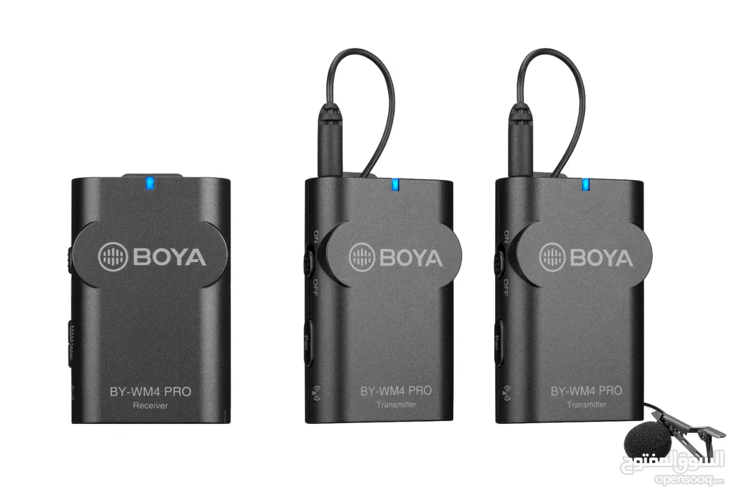 Boya Wireless By-WM4pro k2 مايكرفون ويرلس من بويا 