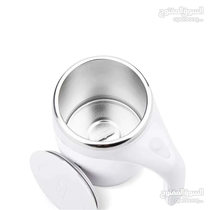 مج كوب  خلاط تحضير نسكافيه و كبتشينو  3 بواحد  و حصول على رغوه كثيفه يعمل على البطاريه