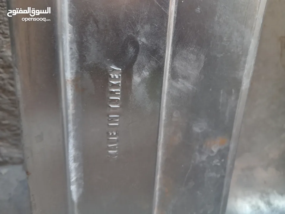 مجلى حوضين قياس 50×100 تركي بحاله جيده المجلى كان راكب ما طول وهو راكب