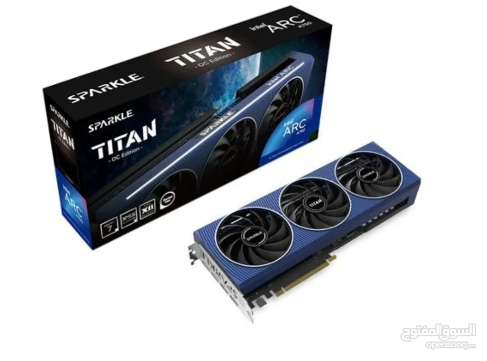 sparkle intel arc a750 titan oc edition