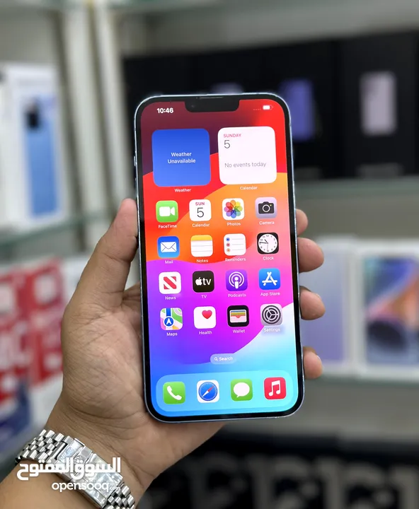 عرض خااص : iPhone 14 plus 256gb هاتف نظيف جدا بحالة الوكالة بدون اي شموخ و أو مشاكل مع ضمان و ملحقات