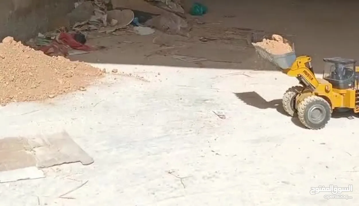 جرافه كهربائيه احترافيه تحكم جميع الحركات
