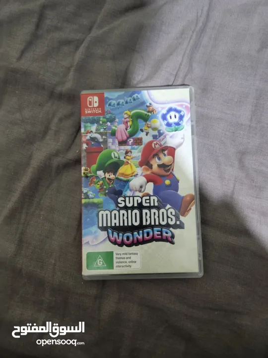 لعبة نينتندو سويتش super Mario Wonderنينتندو سويتش مع كينترولار