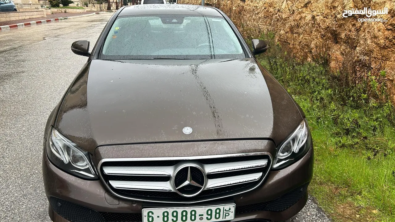 مرسيديس e200 موديل 2016 بحالة ممتازة