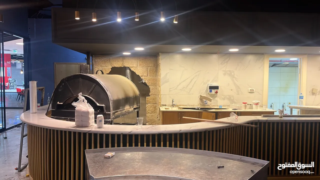 فرن غاز للبيتزا والمعجنات