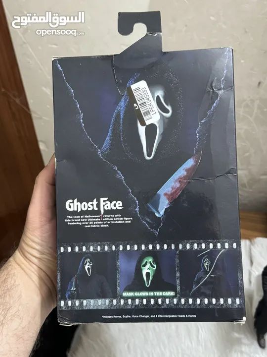 مجسم ghost face انتاج شركة Neca