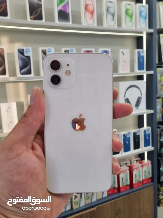 iphone 12 128 بحالة لجديد  آيفون 12 128 جيجا