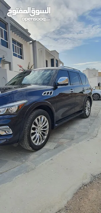 انفنتي qx80 نظيفة جدا