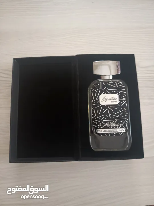 عطر رجالي دخون الإماراتية 100مل ( signatuse silver ) أصلي