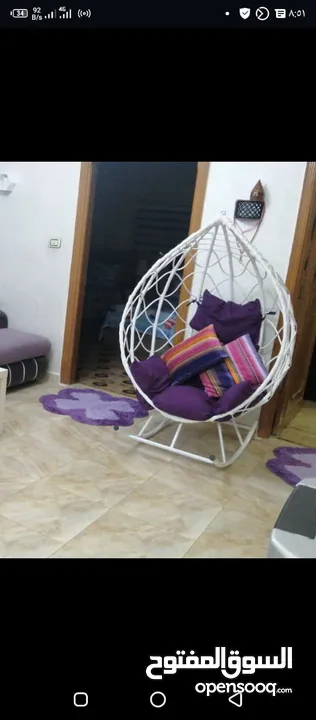 انتباه الاسعار ولا بالأحلام  مرجيحة هزاز عش البلبل سعرها_40_دينار_شامل _الفرش_ هدية