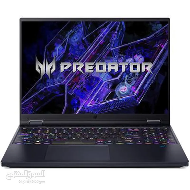 لابتوب جيمينج ACER PREDDATOR HELIOS 16′′ 2K I9-14900HX SSD1TB RAM32 4070 240Hz