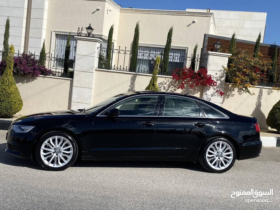 Audi A6 2012 بحالة الوكالة فعلياً