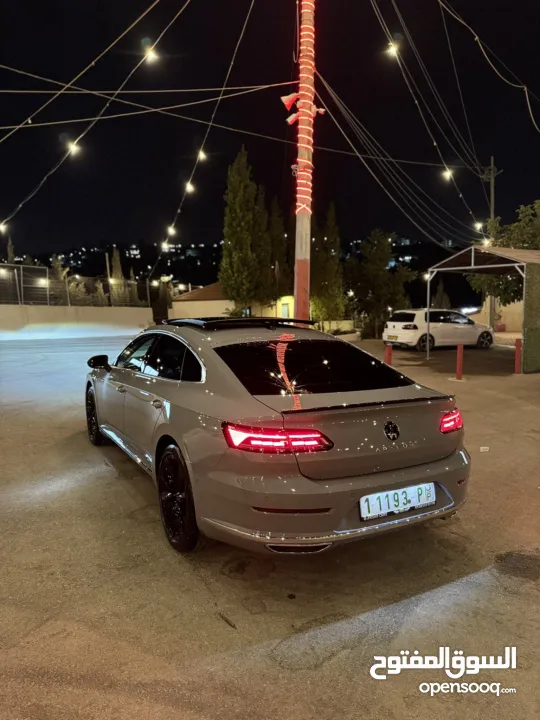 فولكس فاجن آرتيون فيس ليفت – فل إضافات  لون باطوني نادر  رقم مميّز