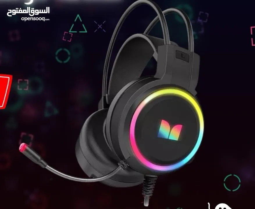 سماعات قيمنق RGB