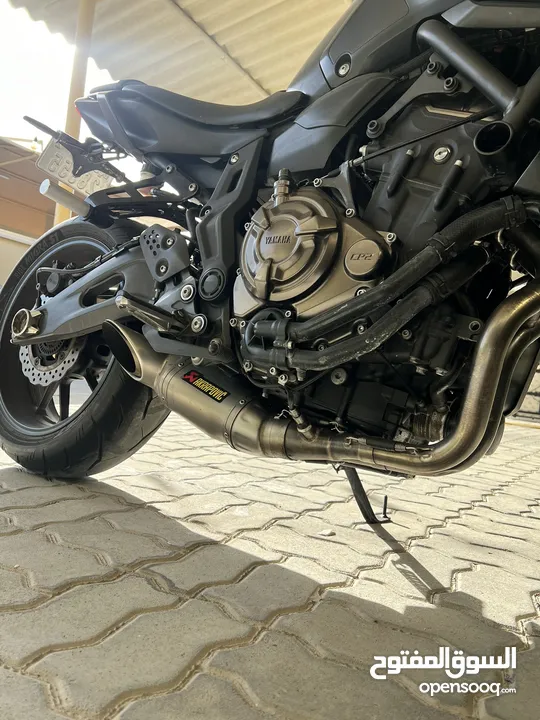 Yamaha MT 07 moderl 2018