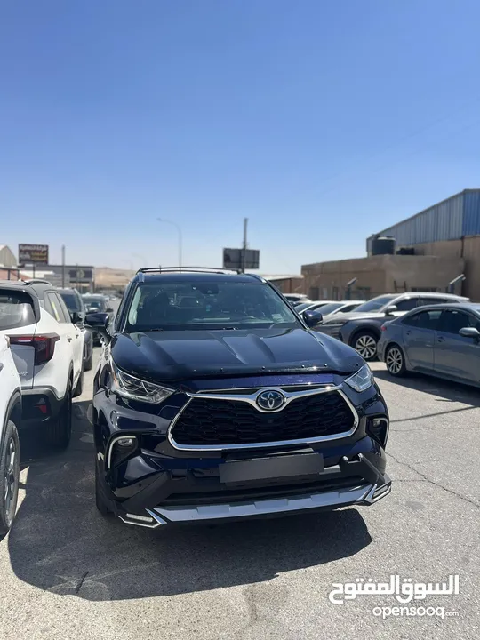 تويوتا هايلاندر بلاتينيوم هايبرد 2021 (أعلى صنف) Toyota Highlander Platinum Hybrid 2021