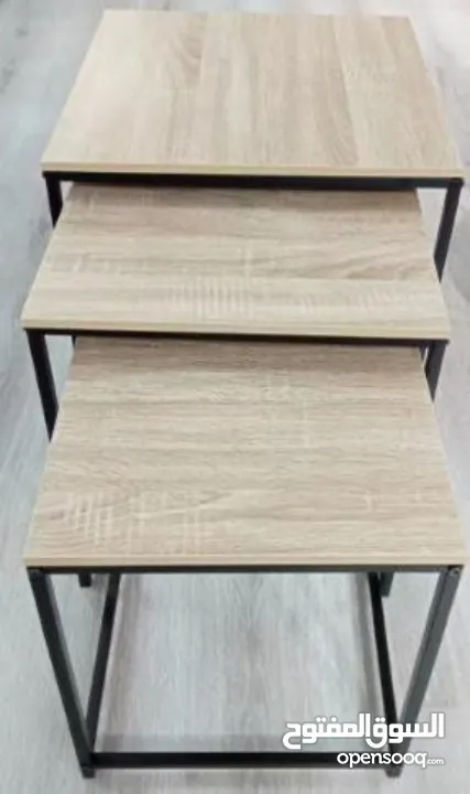 طقم طاولة ثلاثي بسعر العرض