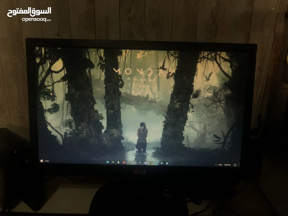 شاشة LG للبيع بسعر 15د فقط LED 19M35 و 14 انش