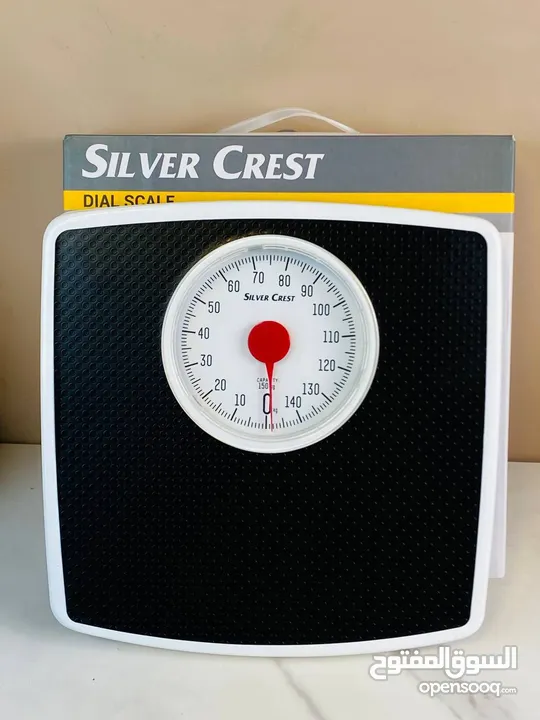 SILVER CREST DIAL SCALE  ميزان لقياس الوزن من شركه سلفر كريست الالمانية   ميزان رقمي انيق و