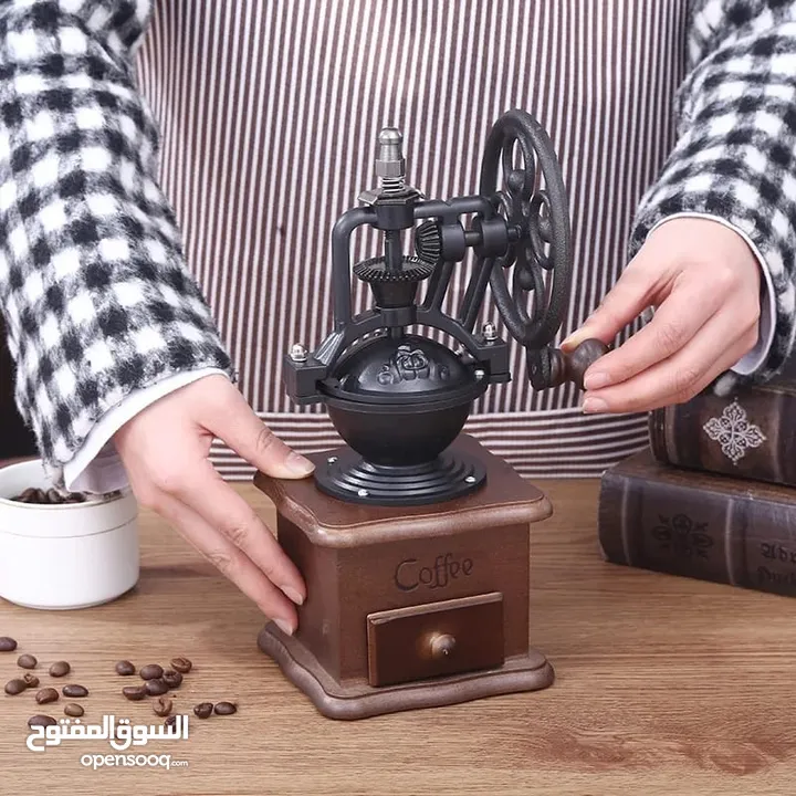 مطحنة بن يدويه بشكل عصري وجميل