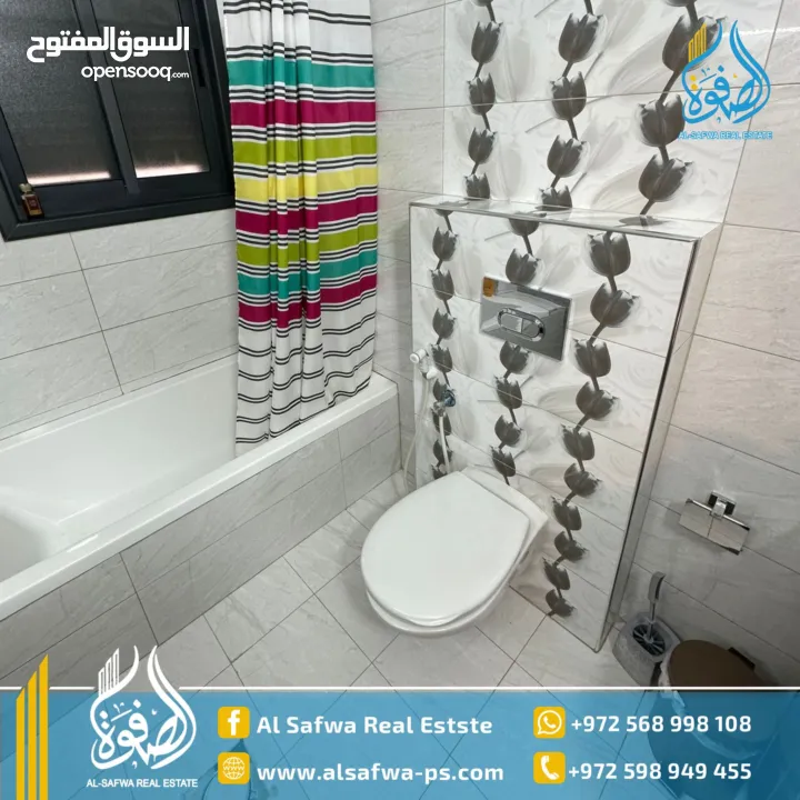 شقه مميزه للايجار المصايون قرب البنك العربي باطلاله جميله ومشمسه من كل الجهات