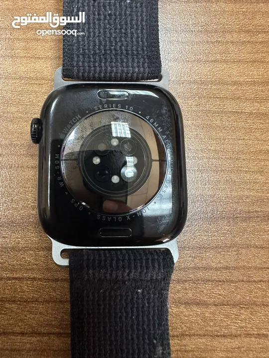 ‏Apple Watch Series 10 (GPS) Aluminum 46MN ساعة ابل سيريس 10 قياس 46