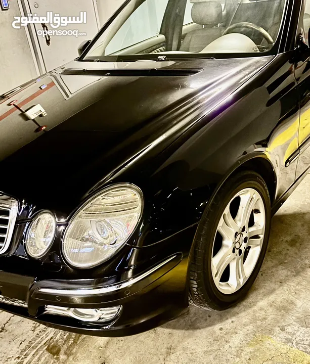 سيارة مرسيدس  E200افنجارد بانوراما موديل 2007 للبيع