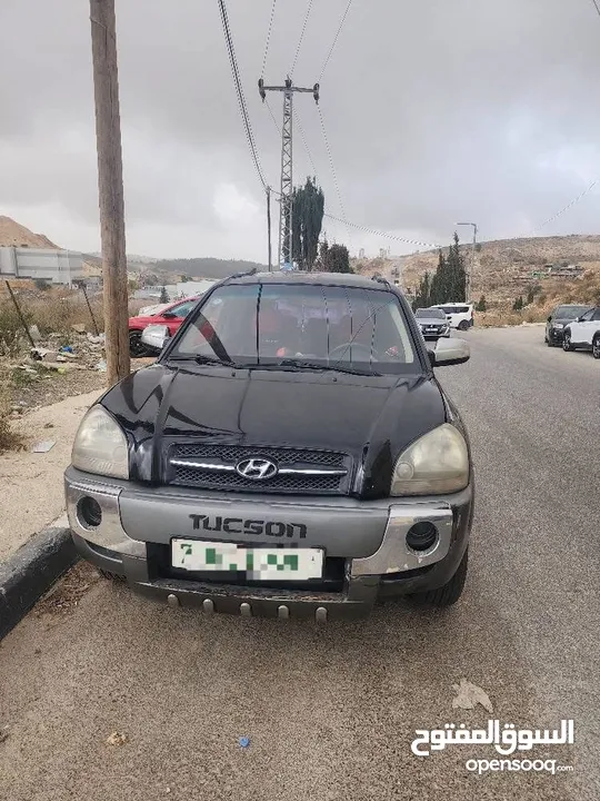 هونداي توسان ترخيص 2006 دهان شركه بودي نظيف داخليه نظيفه فحص نخب