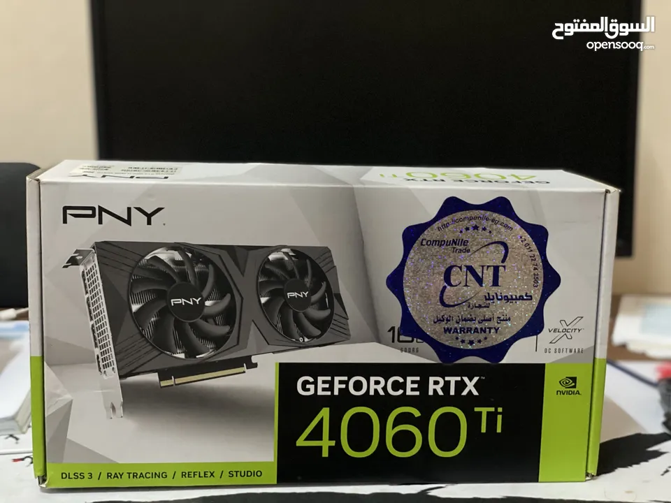 كرت pny rtx4060ti 16gb