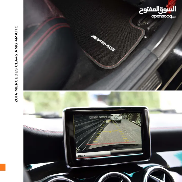 مرسيدس سي ال ايه AMG نايت بكج 2014 Mercedes CLA 45 AMG Edition One 4MATIC Night Package